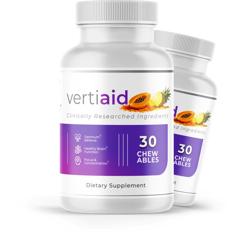 VertiAid inner ear nutrition two bottles