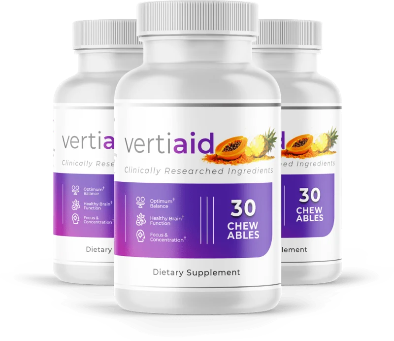 VertiAid nutrition formula three bottles